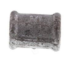 Rp 1/4'' Zinc plated Cast iron Round Socket 25 Bar [5 Pieces]