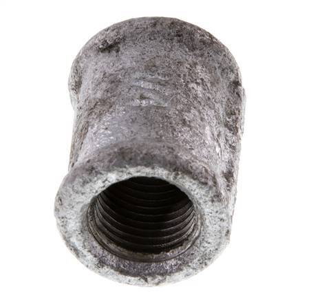 Rp 1/4'' Zinc plated Cast iron Round Socket 25 Bar [5 Pieces]