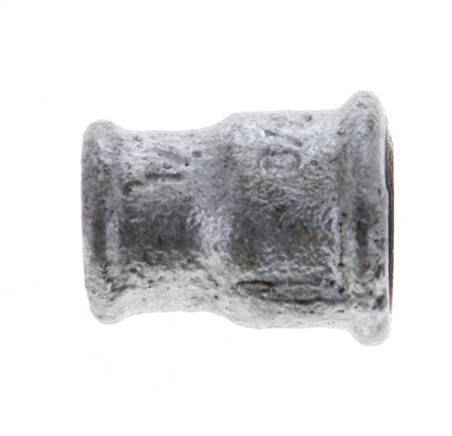 Rp 3/8'' x Rp 1/4'' Zinc plated Cast iron Round Socket 25 Bar [5 Pieces]