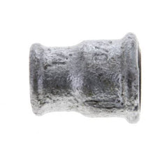 Rp 3/8'' x Rp 1/4'' Zinc plated Cast iron Round Socket 25 Bar [5 Pieces]