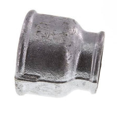 Rp 2'' x Rp 1 1/4'' Zinc plated Cast iron Round Socket 25 Bar