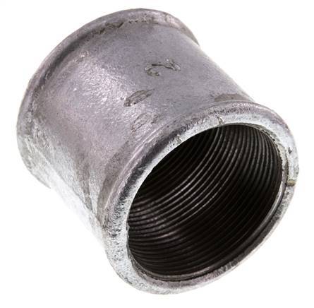 Rp 2'' Zinc plated Cast iron Round Socket 25 Bar