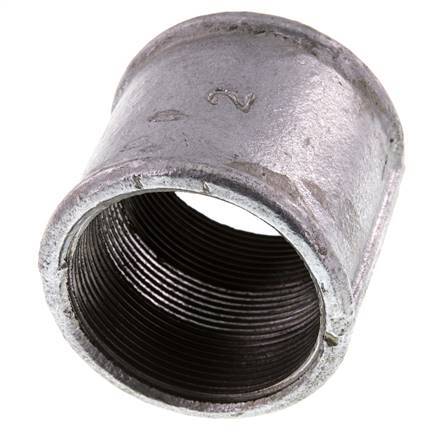 Rp 2'' Zinc plated Cast iron Round Socket 25 Bar
