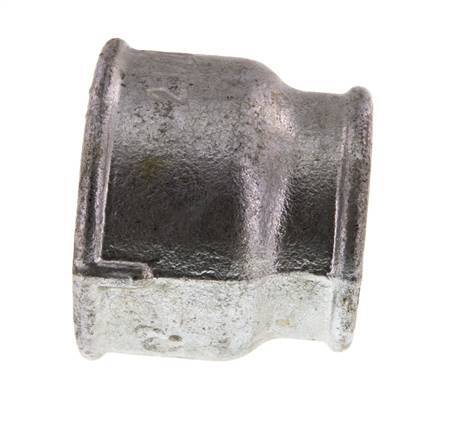 Rp 2 1/2'' x Rp 2'' Zinc plated Cast iron Round Socket 25 Bar