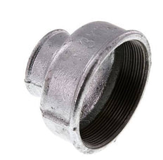 Rp 3'' x Rp 1 1/2'' Zinc plated Cast iron Round Socket 25 Bar