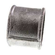 Rp 3'' Zinc plated Cast iron Round Socket 25 Bar