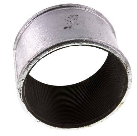 Rp 4'' Zinc plated Cast iron Round Socket 25 Bar