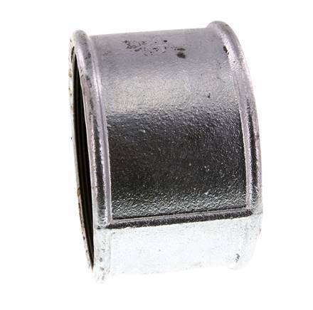 Rp 4'' Zinc plated Cast iron Round Socket 25 Bar