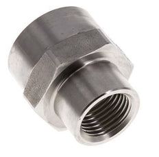 1/2'' NPT x 3/4'' NPT Stainless steel Socket 170 Bar - Hydraulic