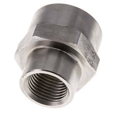 1/2'' NPT x 3/4'' NPT Stainless steel Socket 170 Bar - Hydraulic