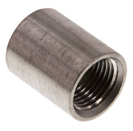 1/2'' NPT Stainless steel Round Socket 16 Bar [2 Pieces]