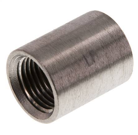1/2'' NPT Stainless steel Round Socket 16 Bar [2 Pieces]