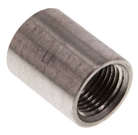1/2'' NPT Stainless steel Round Socket 16 Bar [2 Pieces]