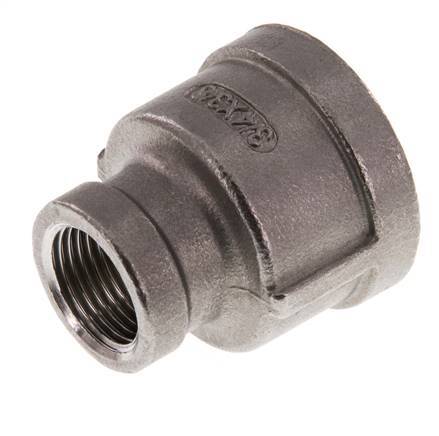 Rp 3/4'' x Rp 3/8'' Stainless steel Round Socket 16 Bar