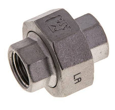 3/8'' NPT Stainless steel Double Nipple 3-pieces with Conically sealing 16 Bar