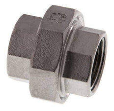 1'' NPT Stainless steel Double Nipple 3-pieces with Conically sealing 16 Bar