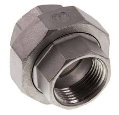 1'' NPT Stainless steel Double Nipple 3-pieces with Conically sealing 16 Bar