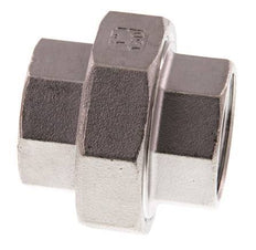 Rp 1'' Stainless steel Double Nipple 3-pieces with Conically sealing 16 Bar