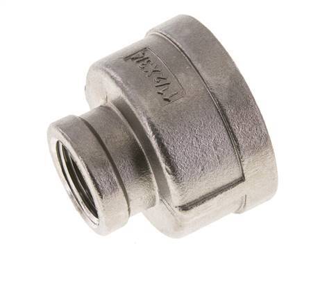 1 1/2'' NPT x 3/4'' NPT Stainless steel Round Socket 16 Bar