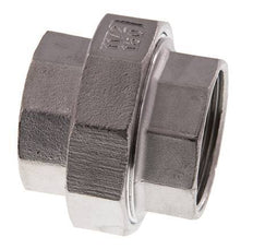 1 1/2'' NPT Stainless steel Double Nipple 3-pieces with Conically sealing 16 Bar