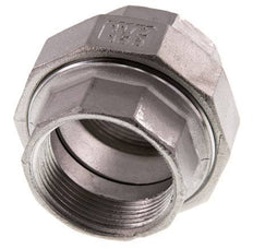 1 1/2'' NPT Stainless steel Double Nipple 3-pieces with Conically sealing 16 Bar