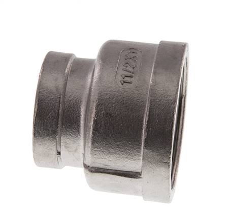 Rp 1 1/2'' x Rp 1'' Stainless steel Round Socket 16 Bar
