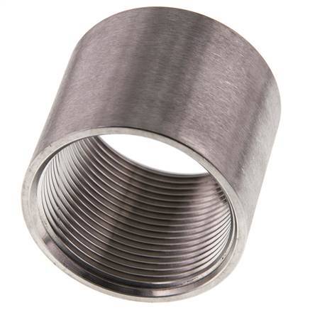 Rp 1 1/2'' Stainless steel Round Socket 16 Bar