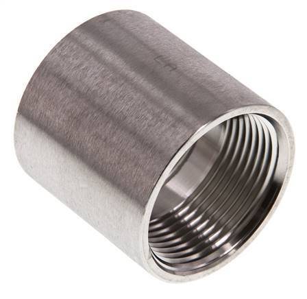 1 1/4'' NPT Stainless steel Round Socket 16 Bar
