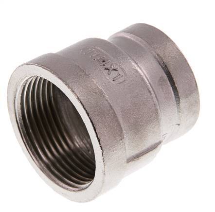 Rp 1 1/4'' x Rp 1'' Stainless steel Round Socket 16 Bar