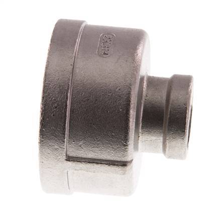 Rp 2'' x Rp 3/4'' Stainless steel Round Socket 16 Bar