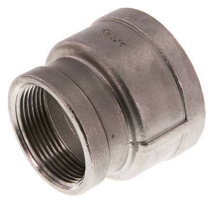 Rp 2'' x Rp 1 1/2'' Stainless steel Round Socket 16 Bar