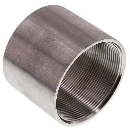 Rp 2 1/2'' Stainless steel Round Socket 16 Bar