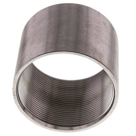 Rp 2 1/2'' Stainless steel Round Socket 16 Bar