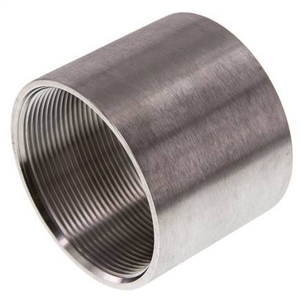Rp 2 1/2'' Stainless steel Round Socket 16 Bar
