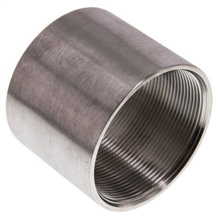 Rp 2 1/2'' Stainless steel Round Socket 16 Bar