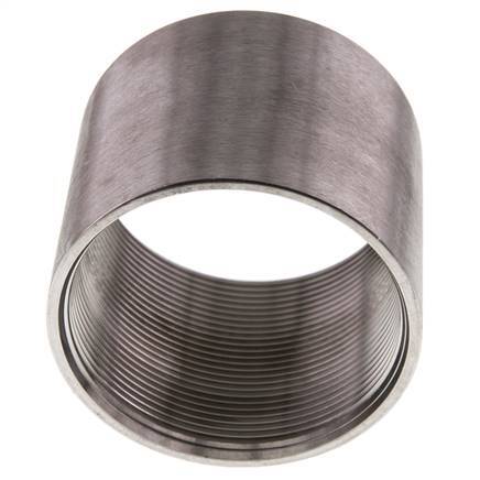 Rp 2 1/2'' Stainless steel Round Socket 16 Bar
