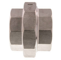 Rp 3'' Stainless steel Double Nipple 3-pieces with Conically sealing 16 Bar