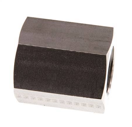 G 1/2'' x G 3/4'' Stainless steel Socket 200 Bar - Hydraulic