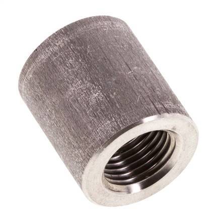 Rp 1/8'' x 14mm Stainless steel Welding Socket 40 Bar DIN 2986 - 17mm [2 Pieces]