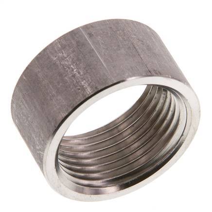 Rp 1'' x 39.5mm Stainless steel Welding Socket 40 Bar DIN 2986 - 20mm