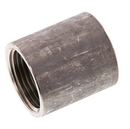Rp 1'' x 39.5mm Stainless steel Welding Socket 40 Bar DIN 2986 - 43mm