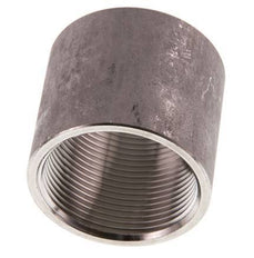 Rp 1 1/2'' x 54.5mm Stainless steel Welding Socket 40 Bar DIN 2986 - 48mm