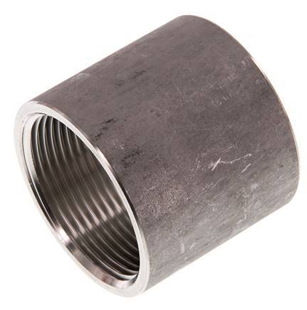 Rp 1 1/2'' x 54.5mm Stainless steel Welding Socket 40 Bar DIN 2986 - 48mm