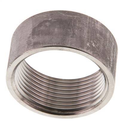 Rp 1 1/4'' x 48.3mm Stainless steel Welding Socket 40 Bar DIN 2986 - 22mm