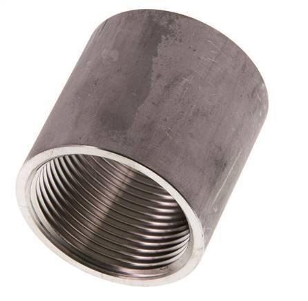 Rp 1 1/4'' x 48.3mm Stainless steel Welding Socket 40 Bar DIN 2986 - 48mm