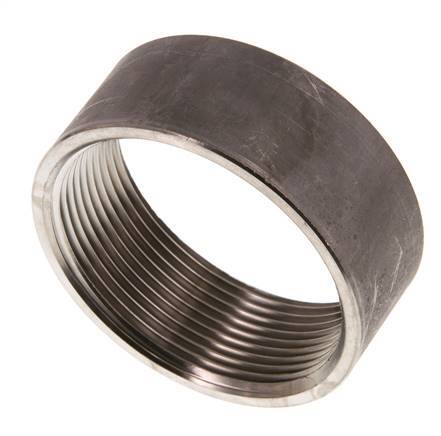 Rp 2'' x 66.3mm Stainless steel Welding Socket 40 Bar DIN 2986 - 26mm