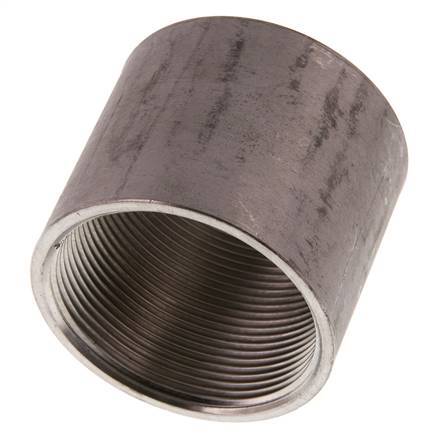 Rp 2'' x 66.3mm Stainless steel Welding Socket 40 Bar DIN 2986 - 56mm