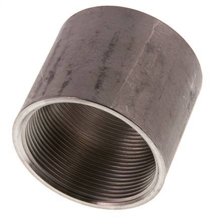 Rp 2'' x 66.3mm Stainless steel Welding Socket 40 Bar DIN 2986 - 56mm