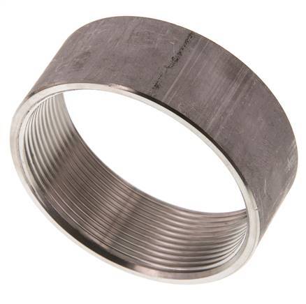 Rp 2 1/2'' x 82mm Stainless steel Welding Socket 40 Bar DIN 2986 - 30mm