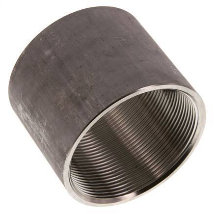 Rp 2 1/2'' x 82mm Stainless steel Welding Socket 40 Bar DIN 2986 - 65mm
